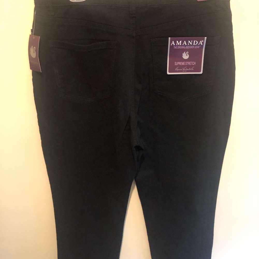 Amanda Black Supreme Stretch Jeans. Brand new with tags!